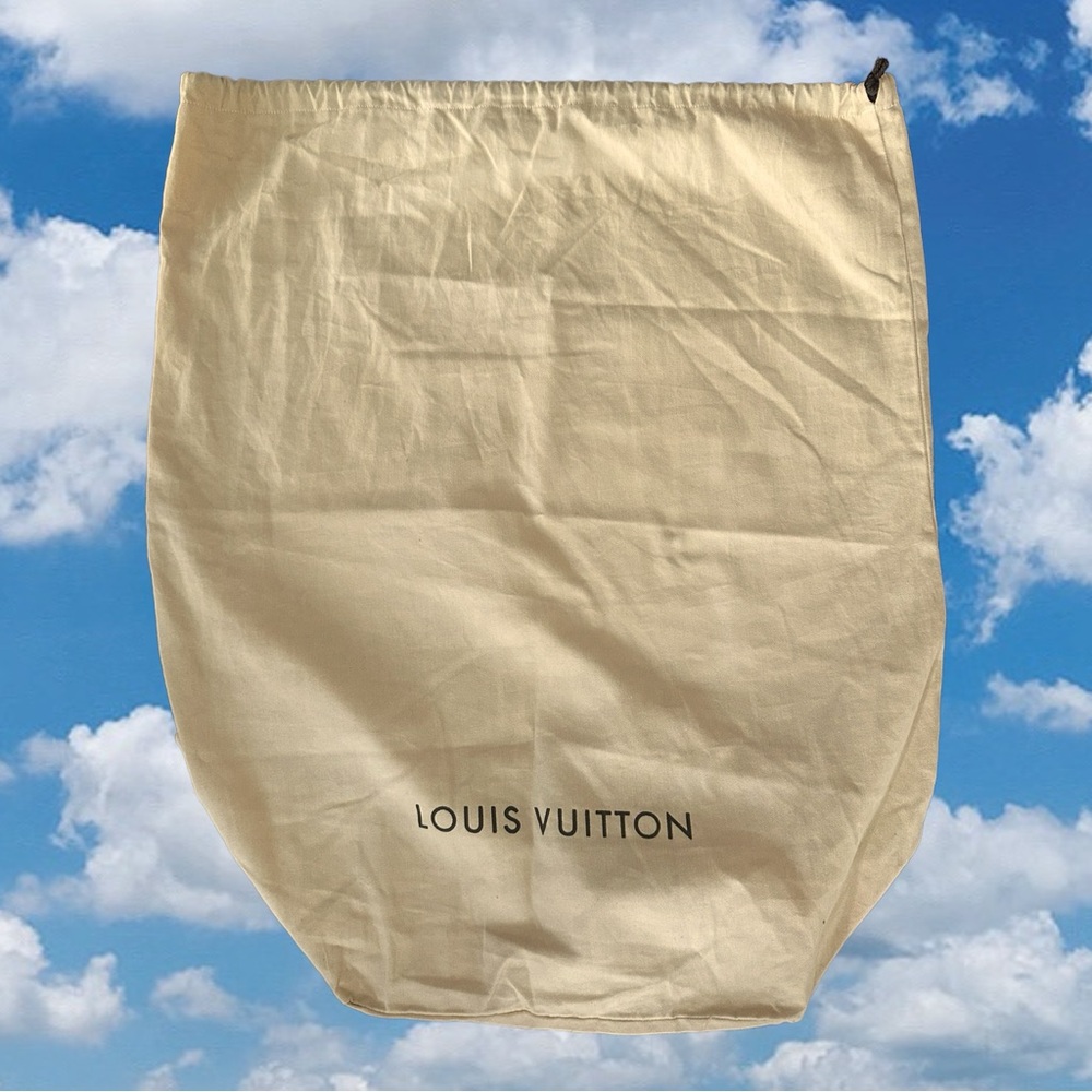 Louis Vuitton Extra Large Authentic Drawstring Dust Bag 24.5x29